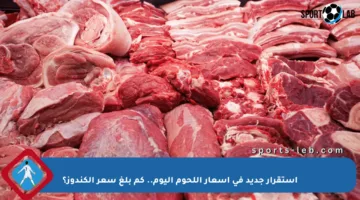 استقرار جديد في أسعار اللحوم اليوم.. كم بلغ سعر الكندوز؟